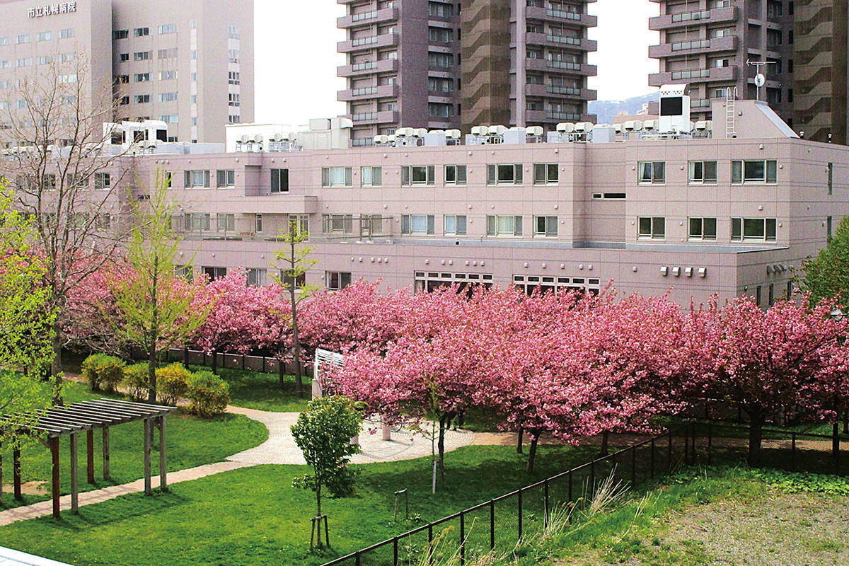 ふれあいの森 市立病院前