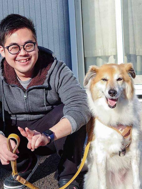 ロックさんと犬